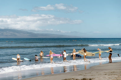 Maui Sisstr Surf Day