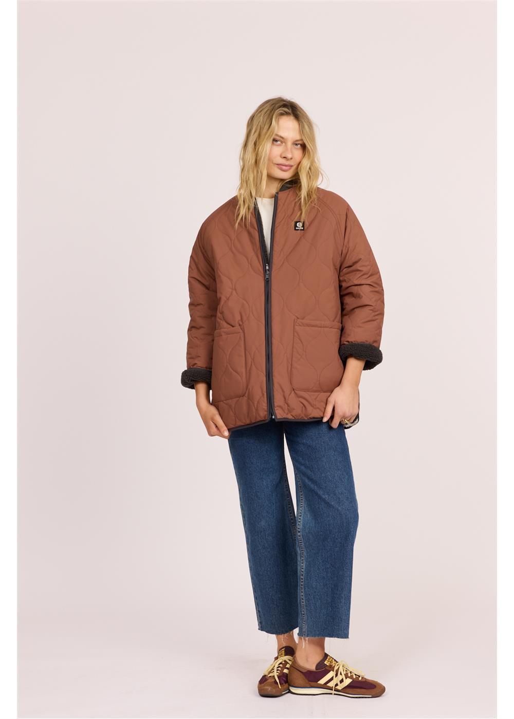 ジャケット・アウター Back ChannelREVERSIBLE QUILTING JACKET Back Channel】REVERSIBLE QUILTING JACKET